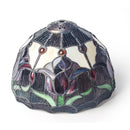 MIAOKE Stained Table Lamp Stained Glass Table Light, Handmade Desk Bedside Table Night Lamp, Antique Art Craft Gifts Lover Kid Living Room Bedroom Study Bookcase Desk Ligh