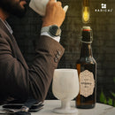 Radicaln Marble Wine Glasses 5'' Inches Marinara Handmade Glasses Drinking Set For Red and White Wine - Champagne Glasses