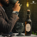 Radicaln Marble Wine Glasses 5'' Inches Marinara Handmade Glasses Drinking Set For Red and White Wine - Champagne Glasses